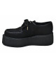 Nevermind Black Vegan Suede Creepers – timeless style with ethics