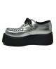 Creepers Nevermind Silber – Doppelsohle – futuristischer Stil