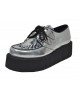 Nevermind Creepers Silver – Double Sole – Futuristic Style
