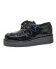 Creepers de charol negra en con suela soltero Nevermind