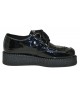 Creepers vernice nera di a suola singolo Nevermind