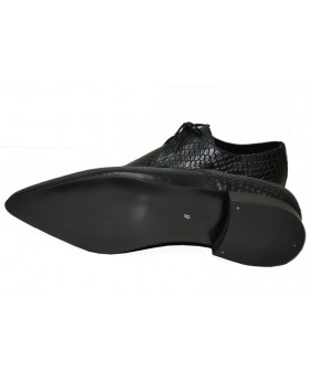 Oxford nero con texture pitonata – Nevermind