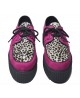 Double Sole Pink Suede Creepers with Leopard Cowhide – Nevermind