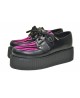 Nevermind Creepers black & pink zebra.