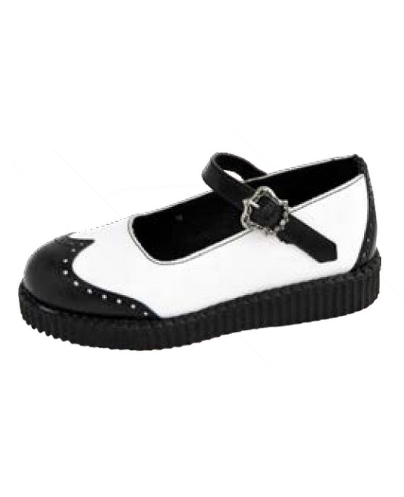 Creepers blanco y negro Nevermid