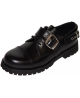 Nevermind Rebel Double Buckle Black – black leather and metal details.