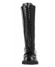 Rangers 20 eyelets Nevermind – black leather – underground style