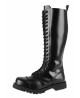 Rangers Nevermind 20 eyelets in black leather, iconic and underground.