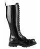 Rangers 20 eyelets Nevermind – black leather – underground style