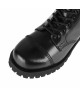 Rangers 20 eyelets Nevermind – black leather – underground style