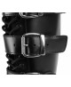 Nevermind 20-Eyelet Black Leather Boots with Buckles – Bold Underground Design