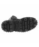 Nevermind 20-Eyelet Black Leather Boots with Buckles – Bold Underground Design