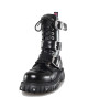 Rangers 10 eyelets black leather with buckles Nevermind