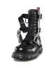 Rangers 10 eyelets black leather with buckles Nevermind