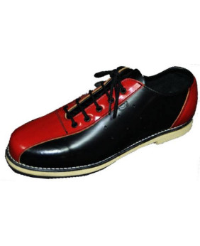 Zapato de bolos Nevermind negro & rojo.