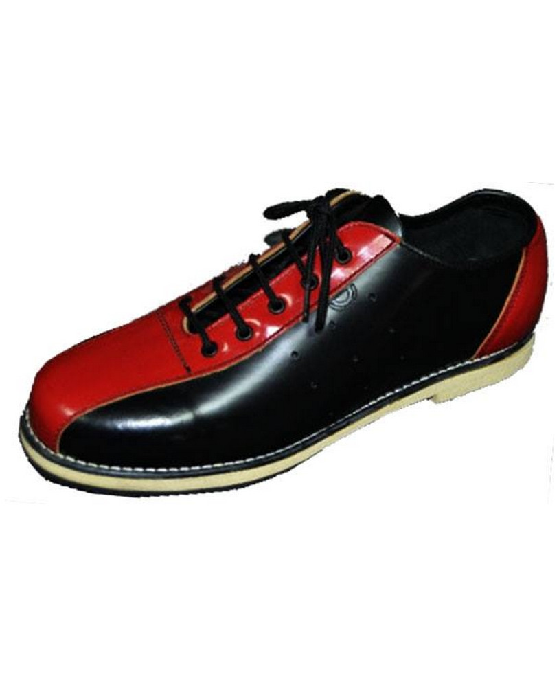 Zapato de bolos Nevermind negro & rojo.