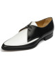 Zapatos de cuero blanco y negro – Nevermind – estilo Art Déco