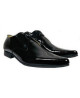 Nevermind City-Schuhe Leder schwarz lackiert