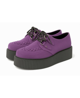Creepers Suela Doble 5 cm Lavanda Liso – Nevermind