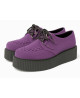 Creepers Double Semelle 5 cm Lavande Uni – Nevermind