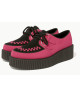 Creepers unisex rosa e nere – Nevermind