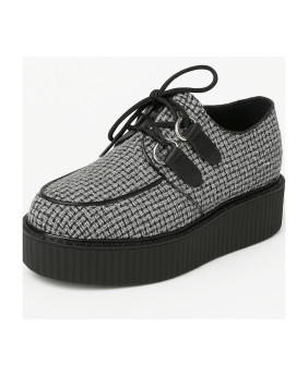 Creepers Nevermind double sole 5 cm houndstooth