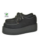 Nevermind Creepers in black vegan suede.