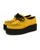 Nevermind yellow nubuck creepers with double black sole – a reimagined classic with radiant charm.
