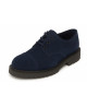 Chaussure Rangers Nevermind Pure Line Nubuck Bleu Marine – élégance sobre et style intemporel.