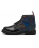 Black and blue patent leather rangers Nevermind.