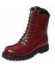 Rangers 10 eyelets smooth burgundy leather with front zip Nevermind