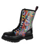 Rangers black leather flag print Nevermind