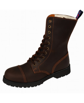 Rangers 10 Ösen Braun Crazy Horse Nevermind