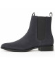 Nevermind – anthracite suede Chelsea boots – pointed toe academia preppy vintage retro