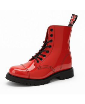Rangers 08-eyelet red patent leather – the art of rebellion in red
