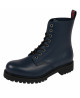 Rangers 08-eyelet navy leather Nevermind, dark rock and modern gothic attitude