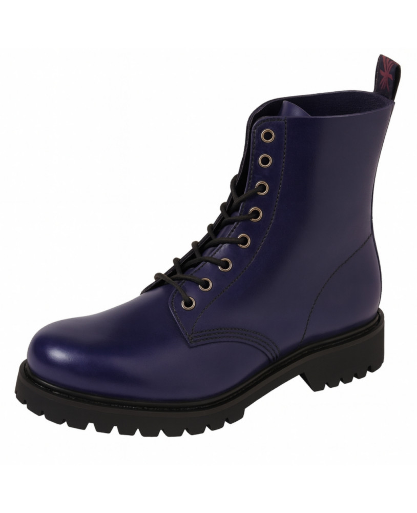 Rangers 08-eyelet purple leather Nevermind