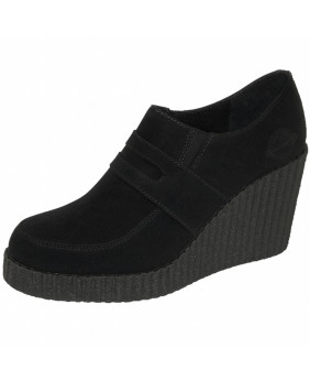 Chaussures suédées Nevermind noir