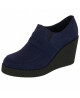 Chaussures suédées Nevermind bleu marine