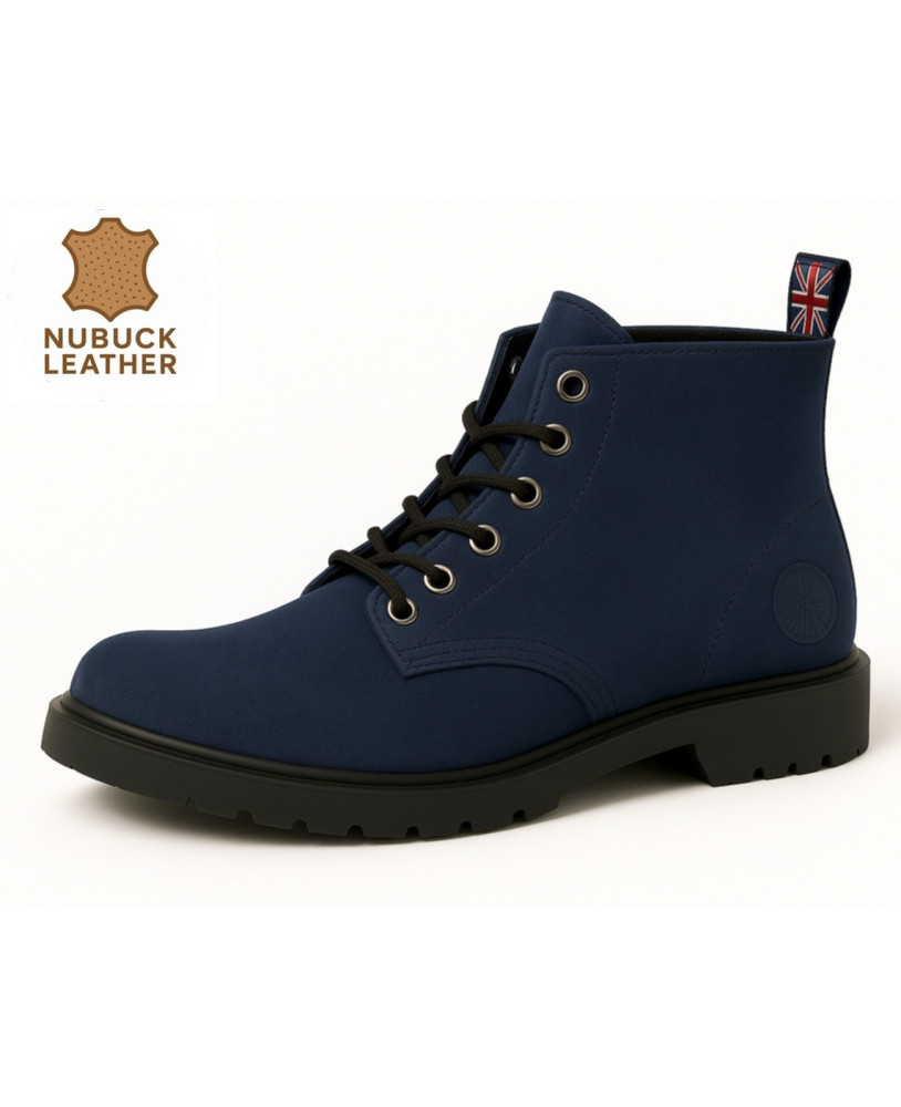 Rangers 06 eyelets navy nubuck with urban rock style