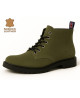 Rangers 06 eyelets olive nubuck in grunge-military style