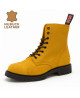 Rangers 08-eyelet mustard nubuck leather Nevermind – handmade steampunk strength