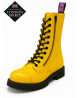 Stivali London Spirit Gialli in pelle – energia punk Nevermind.
