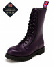 Botas London Spirit Moradas de cuero – elegancia gótica Nevermind.