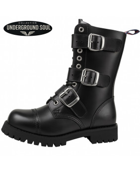 Rangers black leather with buckles Underground Soul Nevermind