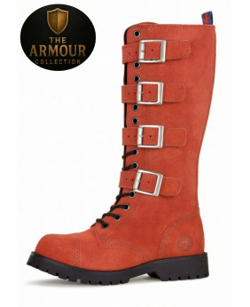 Rangers 20 occhielli nabuk corallo – The Armour Collection – Nevermind