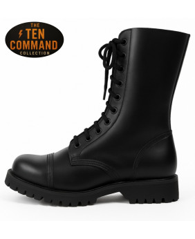 Rangers 10 eyelets leather black – The Ten Command Collection – Nevermind