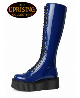 Botas góticas charol azul – The Uprising