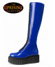Botas góticas charol azul eléctrico – The Uprising