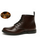 Nevermind Core Collection dark brown leather ankle boots, elegant and timeless rock style